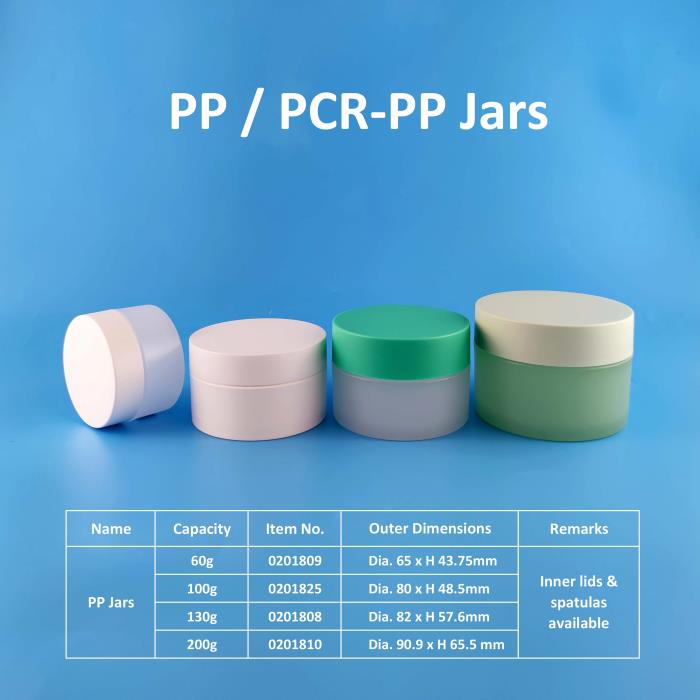 New collection of PP jars from COPCO